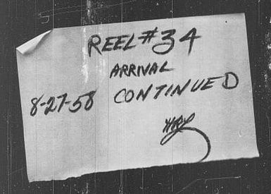 August 27, 1958 - September 4, 1958 (1 of 2)