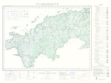 The soil resources of the Fiji Islands: Land classification map of Fiji (1:126,720), sheet 2 (Sheet 3.2)