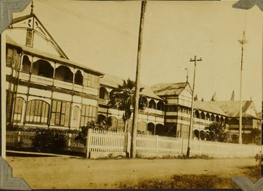 The Casino Hotel at Sogi on the outskirts of Apia, Samoa, 1928