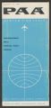 Pan American World Airways system time table, January 1-31, 1961