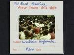 Political meeting, Western Highlands, 1964