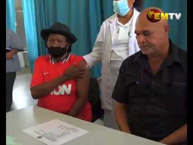 Lae MP Vaccinated