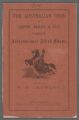 The Australian Tour of Cooper, Bailey, & Co.'s Great International Allied Shows 1877