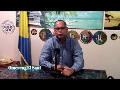 Omereng El Saul with Vice Presidential Candidate Mr.Frank Kyota (11/11/2020)