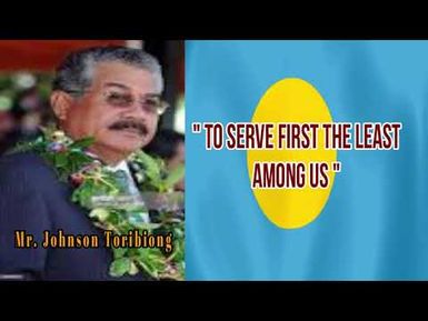 Mr. Johnson Toribiong for President 2020 (07/24/2020)