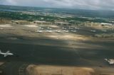 Honolulu, aerial view of Hickam Air Force Base