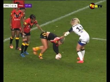 PNG ORCHIDS LOSE TO ENGLAND