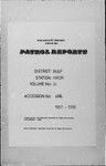 Patrol Reports. Gulf District, Kikori, 1957-1958