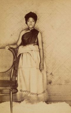 Samoan Girl. From the album: Views in the Pacific Islands