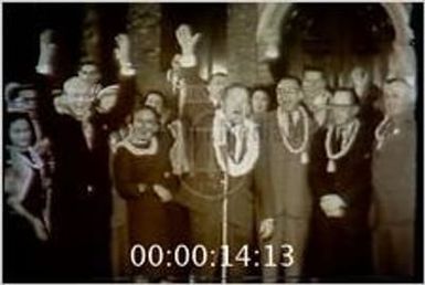 Hawaii Celebrates Admittance to U.S. As 49th State (1959)