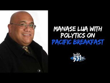 Manase Lua on Pacific Breakfast