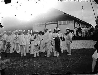 Traditional welcome in Rarotonga