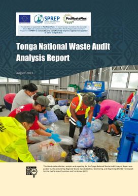 Tonga National Waste Audit Analysis Report - August 2023