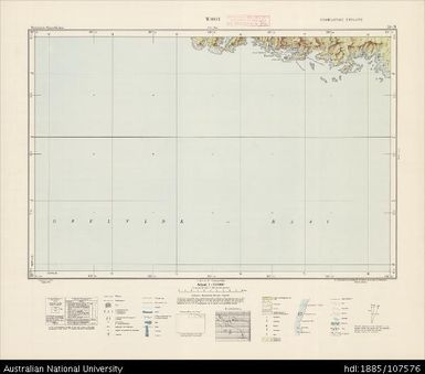 Indonesia, Western New Guinea, Wooi, Series: Nederlands-Nieuw-Guinea, Sheet 10-N, 1958, 1:100 000