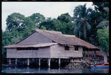 House made from Sago palm, Solomon Islands