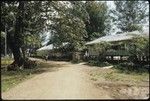 Houses on a dirt road