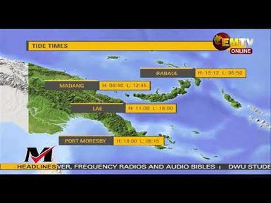 NATIONAL EMTV NEWS | 6PM | SUNDAY 30th NOVEMBER, 2025