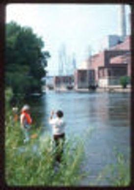 Xcel Fields Park Viewed from Marshall Island, Minneapolis, Minnesota