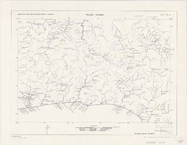 Solomon Islands 1:50,000: Talise - Chimiu (Sheet 14)