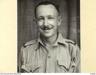 NEW GUINEA. 1944-01-30. QX48707 WARRANT OFFICER II, C.J. TYSON (1) 25TH FIELD SECURITY SECTION