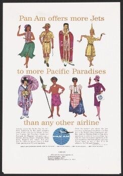 Pan Am offers more Jets to more Pacific Paradises than any other airline