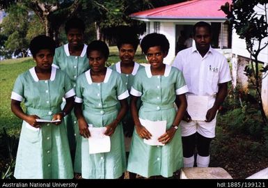 Graduated nurses, Paton Memorial Hospital, Vila