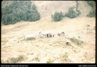 Huts at the Lakes