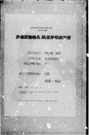 Patrol Reports. Milne Bay District, Samarai, 1938 - 1942