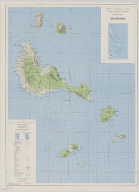 Carte de la Melanesie au 1100.000.: Epi-Shepherd (Sheet 11)