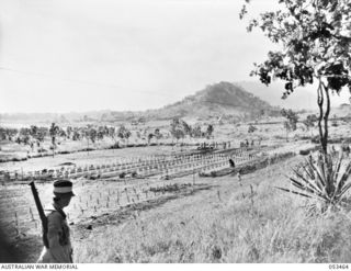 SOGERI VALLEY, NEW GUINEA. 1943-06-25. BOMANA WAR CEMETERY, 11 MILES FROM PORT MORESBY, CHIEF AUSTRALIAN WAR CEMETERY IN NEW GUINEA