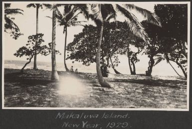 Makuluva Island, Fiji, January 1929