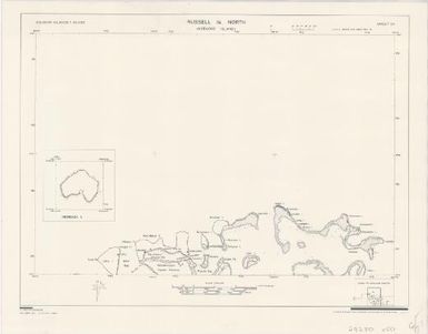 Solomon Islands 1:50,000: Russell Is. North (Kobiloko Island) (Sheet 24)