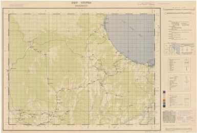 Danawatu / compilation & detail, 2/1 Aust. Army Topo. Svy. Coy., Aust. Svy. Corps. with aid of air photos ; drawing, 2/1 Aust. Army Topo. Svy. Coy. & LHQ Cartographic Coy., Aust. Svy. Corps., Oct. 44 ; reproduction, L.H.Q. Cartographic Coy., Aust. Svy. Corps, Jun. 45