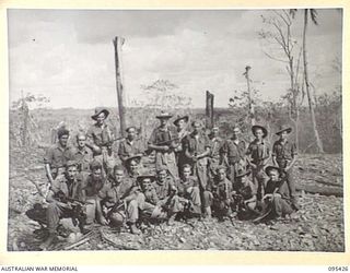 KIARIVU, NEW GUINEA, 1945-08-14. PERSONNEL OF 13 PLATOON, C COMPANY, 2/7 INFANTRY BATTALION
