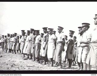 AN AUSTRALIAN NEW GUINEA ADMINISTRATIVE UNIT (ANGAU) ADMINISTRATIVE HQ WAS SET UP AT KAVIENG, WITH CAPTAIN F. N. W. SHAND, ANGAU DISTRICT OFFICER IN CHARGE, TO OPERATE IN NEW IRELAND AND ..