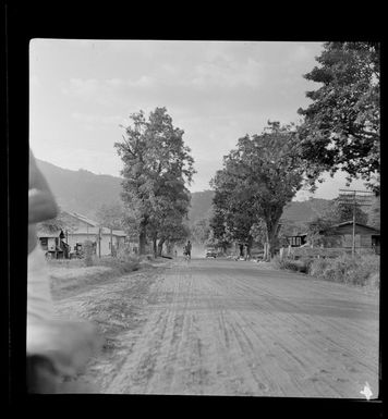 Road scene, Rabaul, New Britain, Papua New Guinea