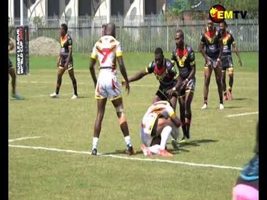 HUNTERS DEFEAT FIJI