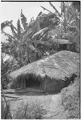Men's house, newly-built