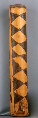 Decorated tobacco pipe