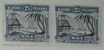 Stamps: Niue and Cook Islands Two and a Half Pence