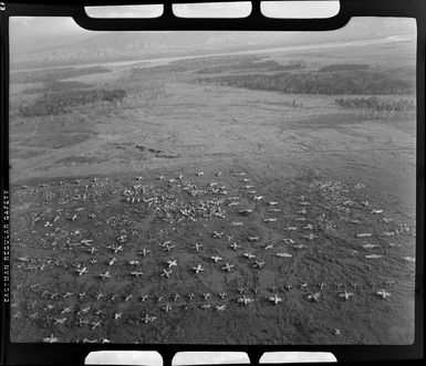 Aircraft dump, Markham Valley, Papua New Guinea