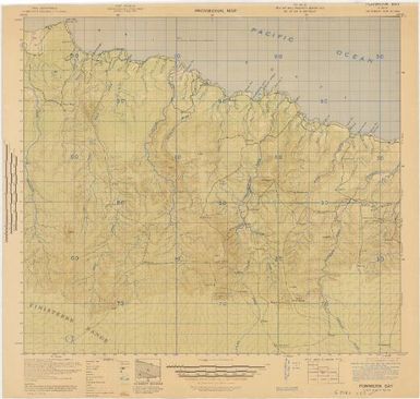 Provisional map, northeast New Guinea: Pommern Bay (Sheet Pommern Bay)