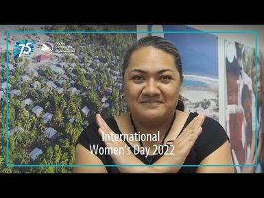 International Women's Day 2022 - Listen to Fononga Vainga Mangisi Mafileo