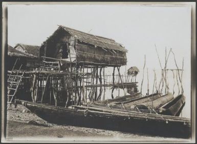 Hanuabada village, Port Moresby, Papua New Guinea, November 1913 / A. G. Mayor, photo