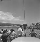 French Air Force Lancaster at the opening of Faa Airport Papeete.