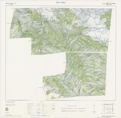 New Guinea preliminary detail plot, 1:50,000 (sheet 18)