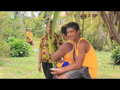 Christmas Day on Mauke in the Cook Islands