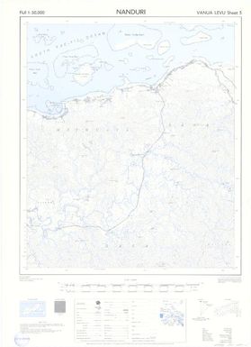 Fiji 1:50,000: Nanduri (Sheet Vanua Levu 5)