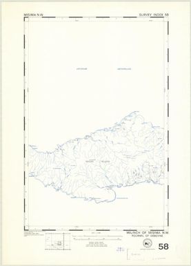 Milinch of ... : fourmil of ... (58 - Fourmil of Deboyne - Milinch of Misima NW)