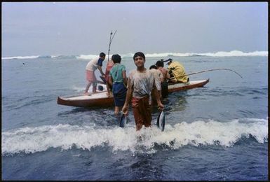 Fishing, Sataua, Savai'i, Western Samoa